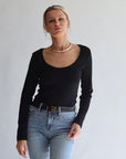 DTN Ribbed Long Sleeve
