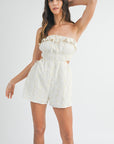 Dina Strapless Romper