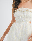 Dina Strapless Romper