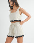 Melinda Scallop Set