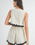 Melinda Scallop Set