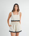 Melinda Scallop Set