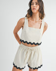Melinda Scallop Set
