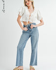 Janelle Embroidered Top