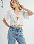 Janelle Embroidered Top