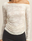 Nora Off Shoulder Lace Top
