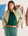 Dottie Cropped Long Sleeve Sweater