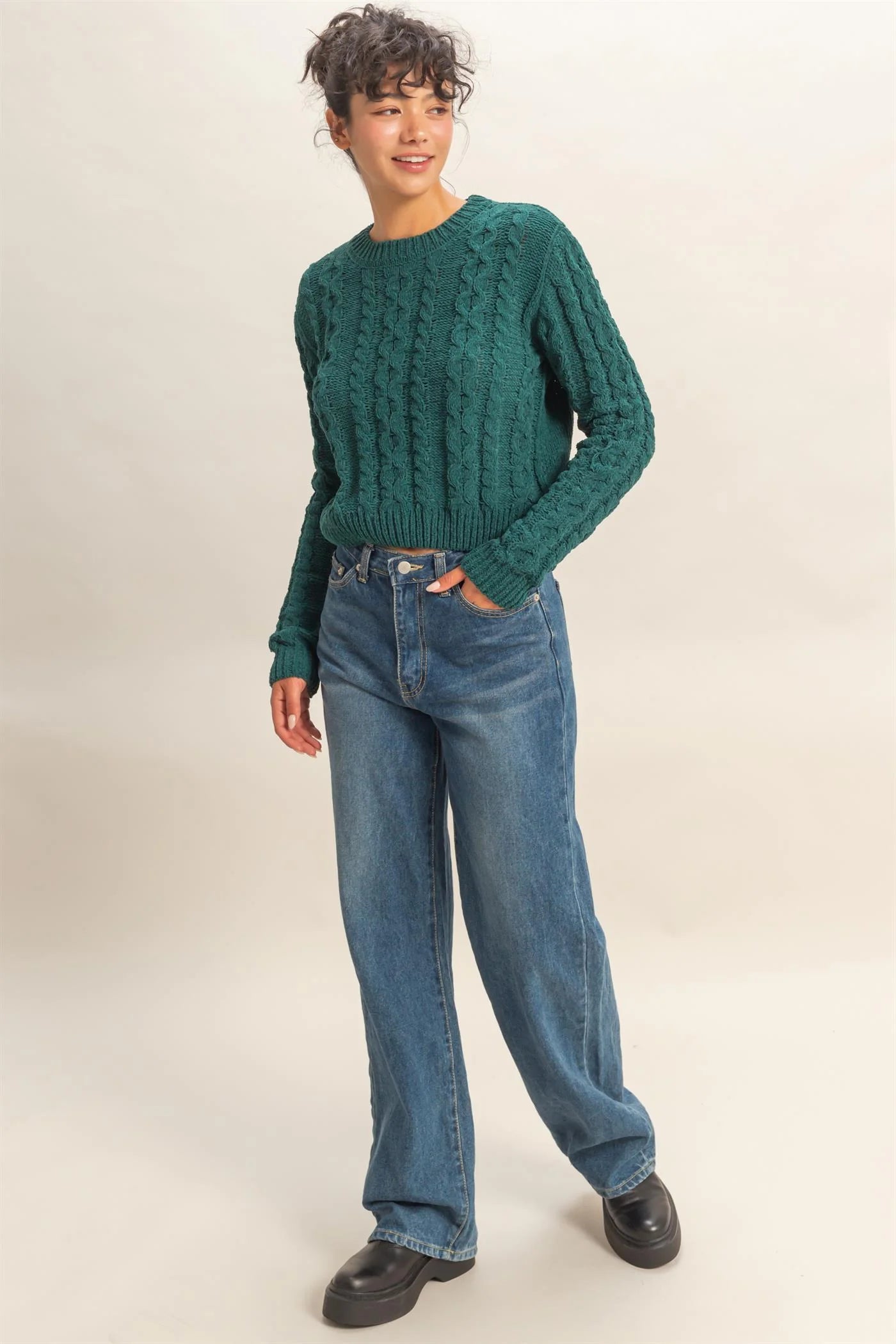 Sandy Cable Knit Sweater