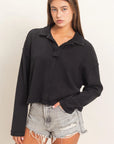 Skye Collared Top