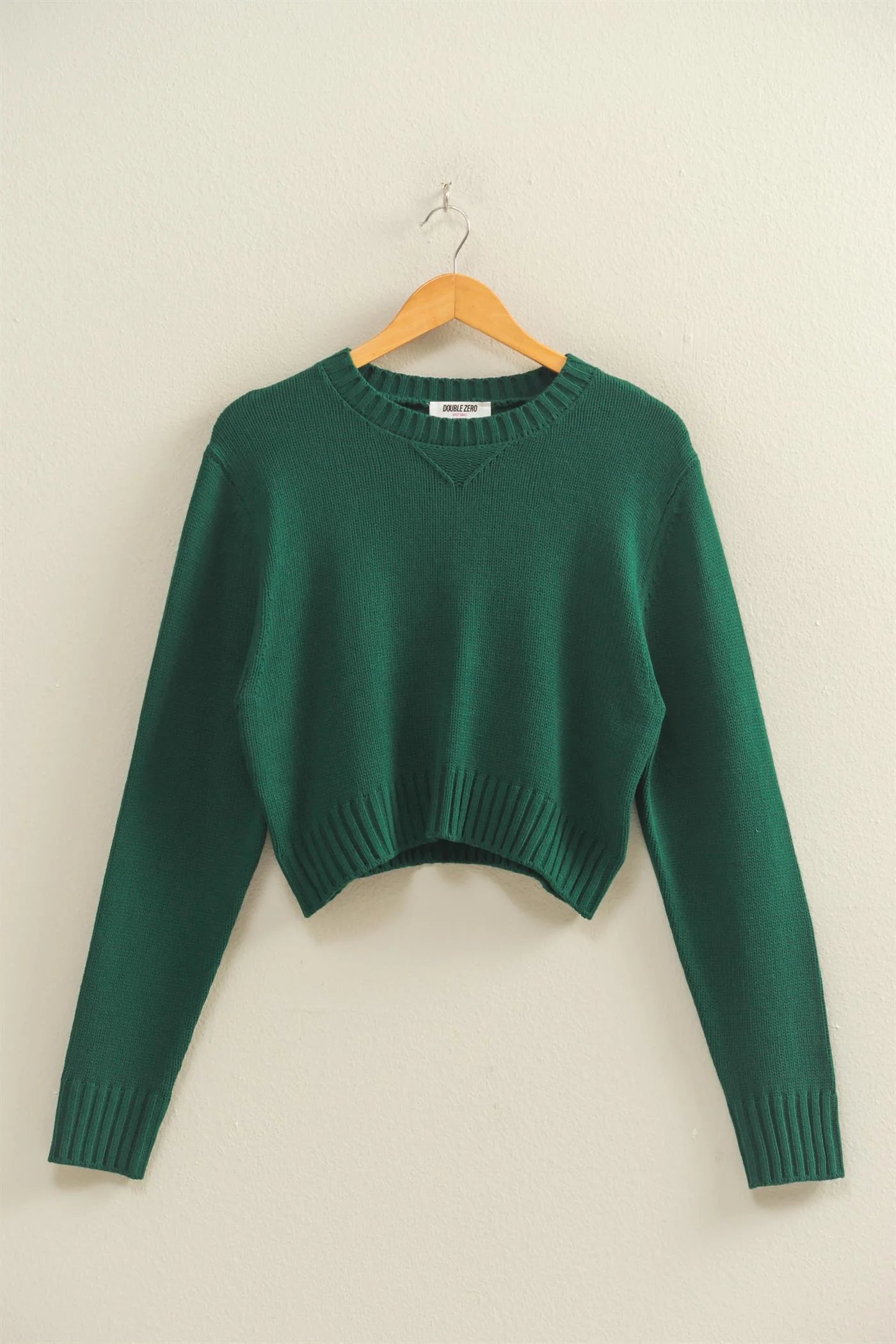 Dottie Cropped Long Sleeve Sweater