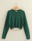 Dottie Cropped Long Sleeve Sweater