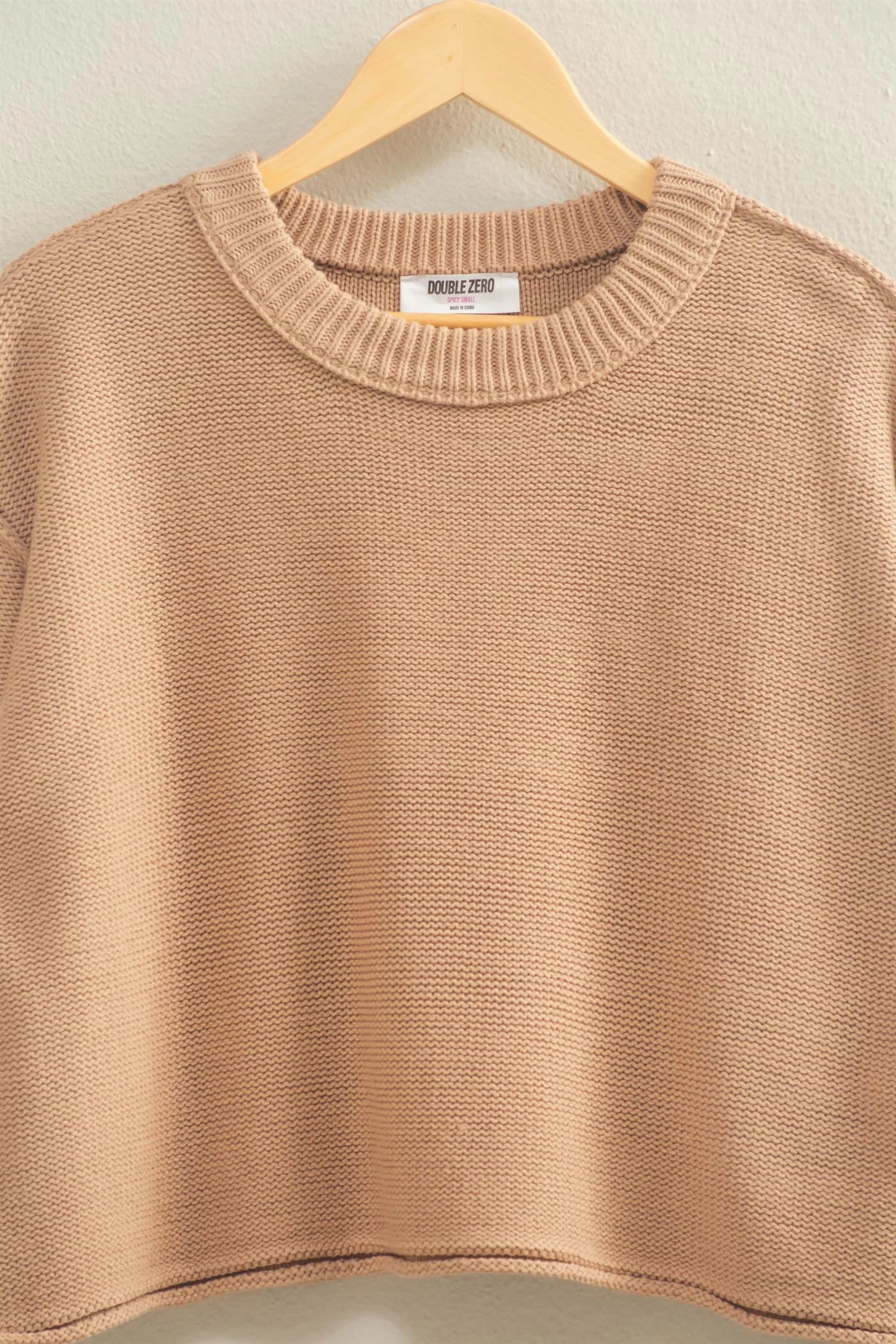 Katie Seam Detail Oversized Sweater