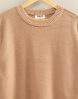 Katie Seam Detail Oversized Sweater