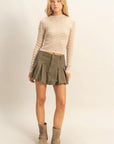 Monique Pointelle Knit Sweater