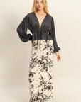 Olivia Deep V-Neck Blouse