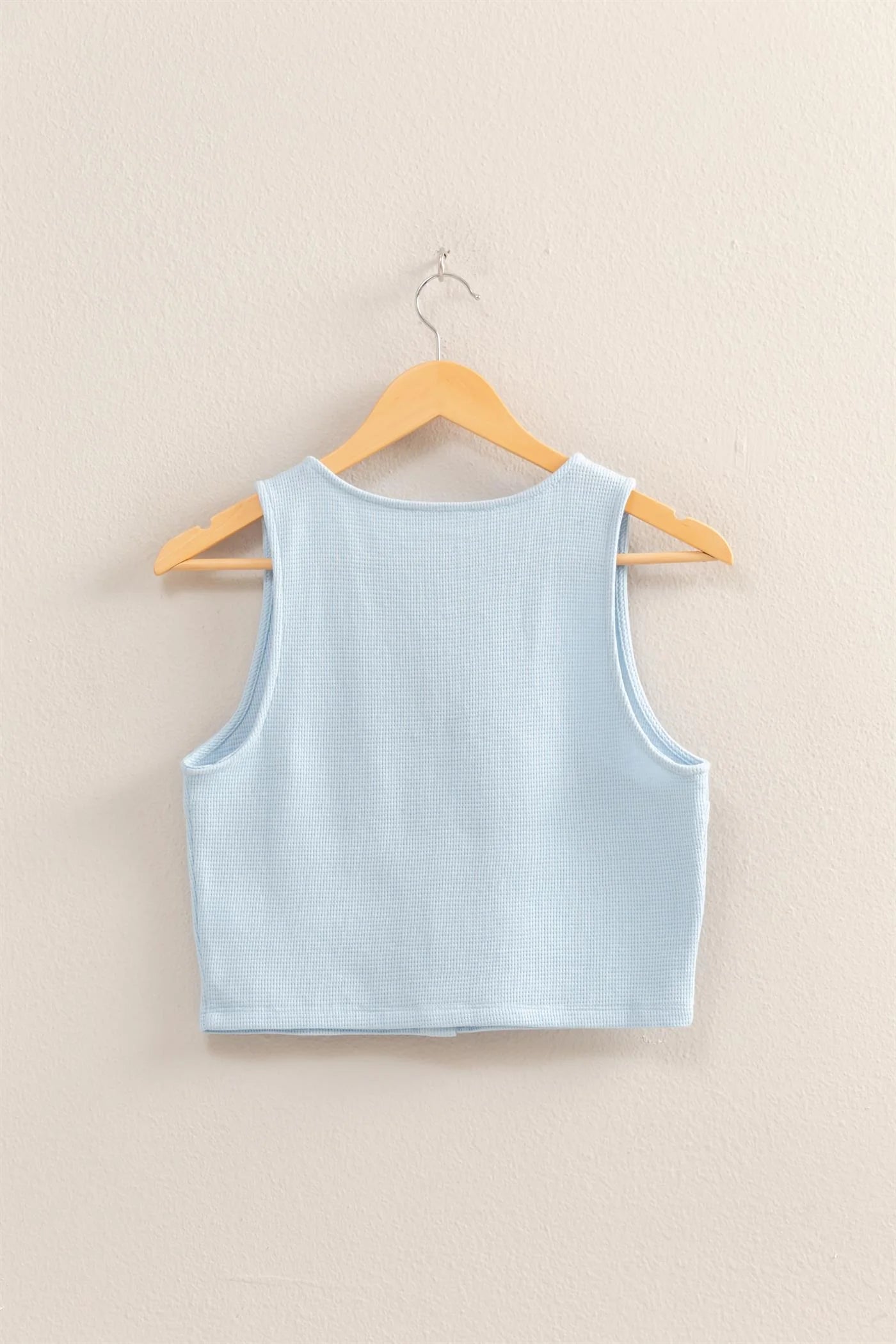 Ash Cropped Vest