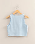 Ash Cropped Vest
