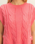 Martin Cable Sleeveless Sweater