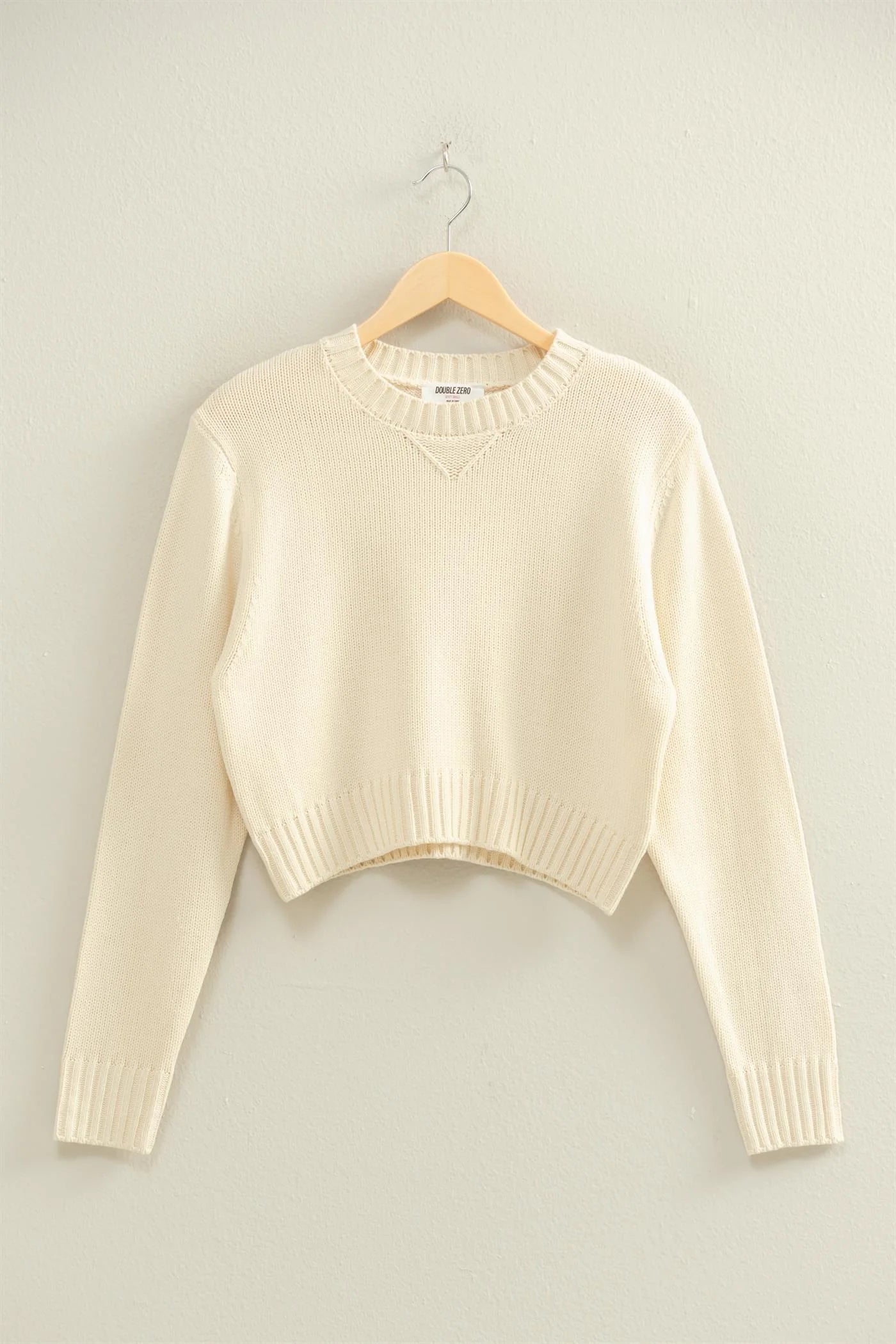Dottie Cropped Long Sleeve Sweater