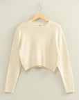 Dottie Cropped Long Sleeve Sweater