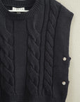 Martin Cable Sleeveless Sweater