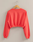 Whitney Cropped Sweatshirt