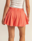 Rae Flowy Fleece Skort