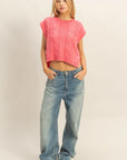 Martin Cable Sleeveless Sweater