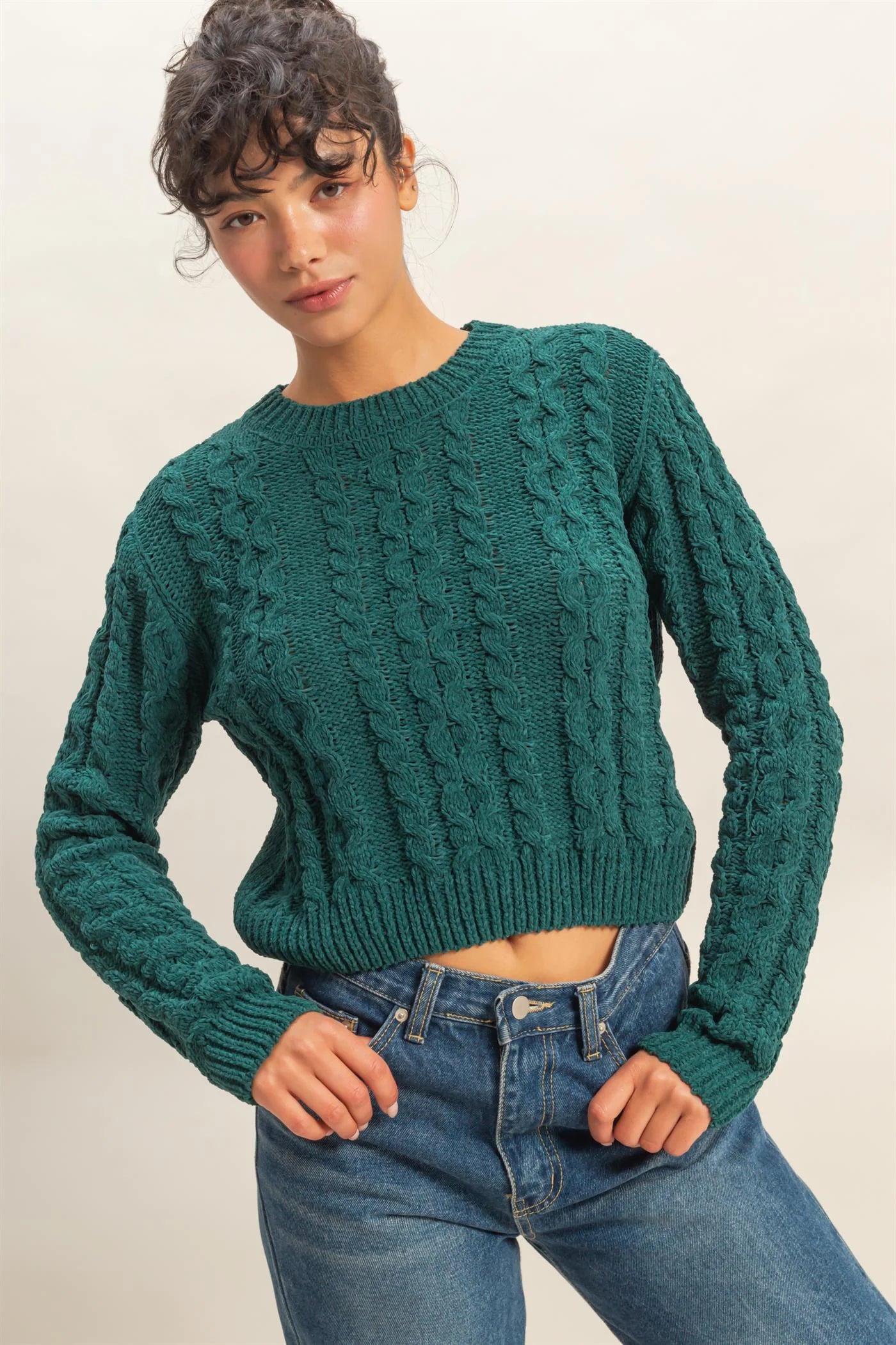 Sandy Cable Knit Sweater