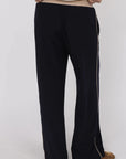On Film Vintage Contrast Piping Drawstring Pant