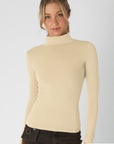 Kylie Seamless Mockneck Top