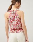 Dione Cross Front Peplum Top