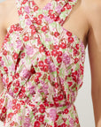 Dione Cross Front Peplum Top