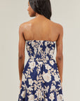 Lilo Night Tropics Pleated Tube Top