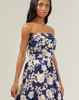 Lilo Night Tropics Pleated Tube Top