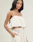 Everlanes Striped Crop Top
