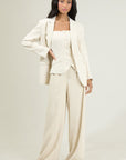 Candida Fitted Notch Lapel Blazer