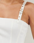 Hailee Sleeveless Bustier Top
