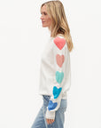 Lola Heart Sleeve Sweater
