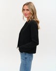 Lynn Shawl Lapel Knit Blazer