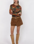 Heart Beats Mesh Top