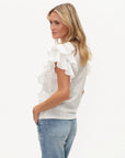 Tori Flutter Sleeve Top