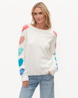 Lola Heart Sleeve Sweater