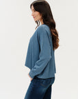 Geneva Frayed Sweater