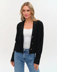 Lynn Shawl Lapel Knit Blazer