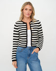 Hannah Stripe Cardigan