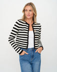 Hannah Stripe Cardigan