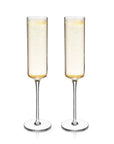 Laurel Champagne Flutes