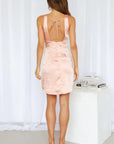 Cirbina V Neck Mini Dress