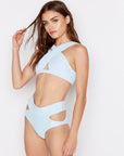 Lana Bikini Bottom in Blue